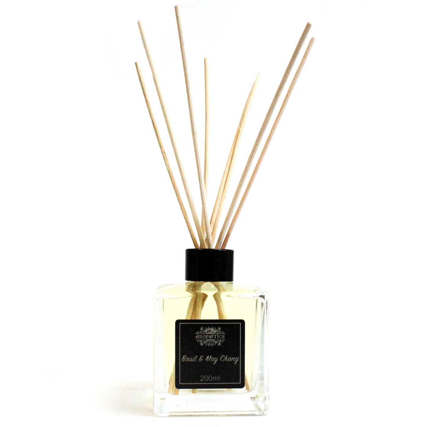 Basil & May Chang Essential Oil Reed Diffuser 200ml - Starlit Wisdom