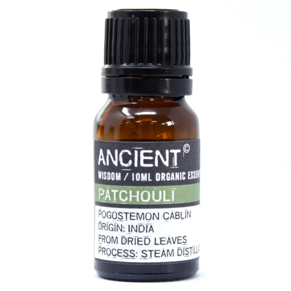 Organic Patchouli Essential Oil 10ml - Starlit Wisdom