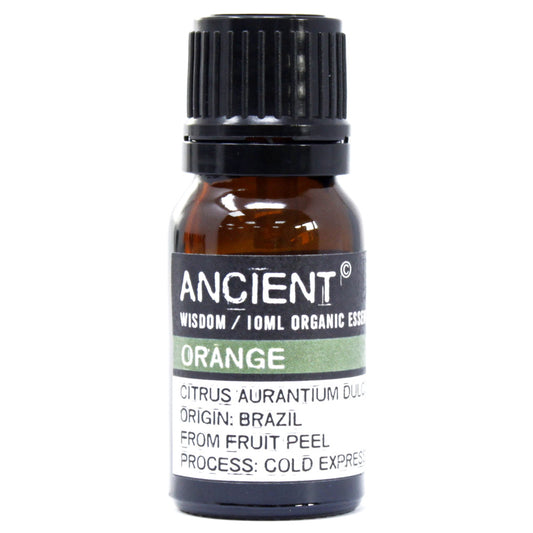 Organic Orange Essential Oil 10ml - Starlit Wisdom