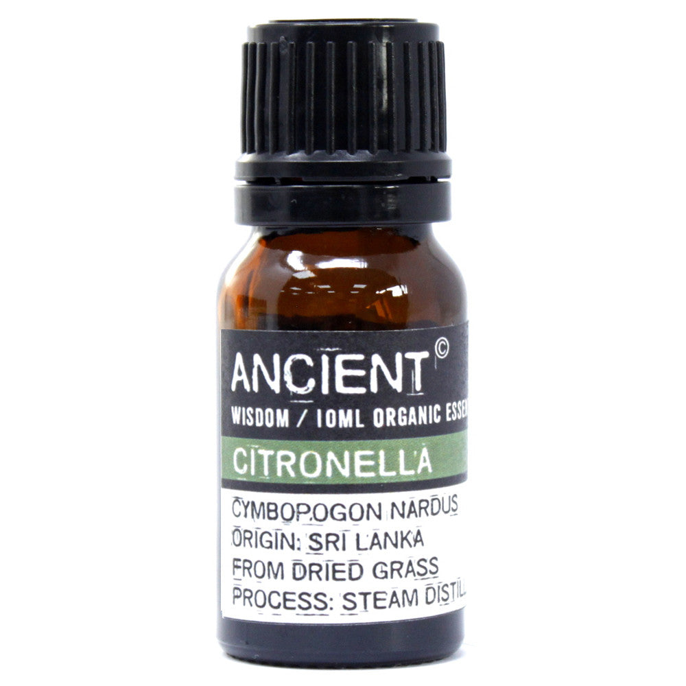 Organic Citronella Essential Oil 10ml - Starlit Wisdom