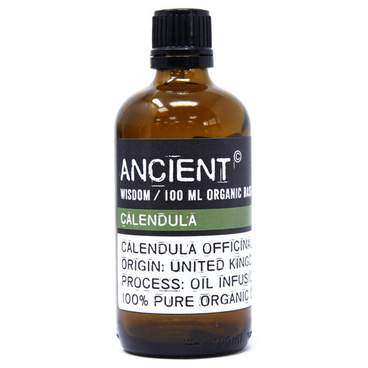 Organic Calendula Base Oil - 100ml - Starlit Wisdom