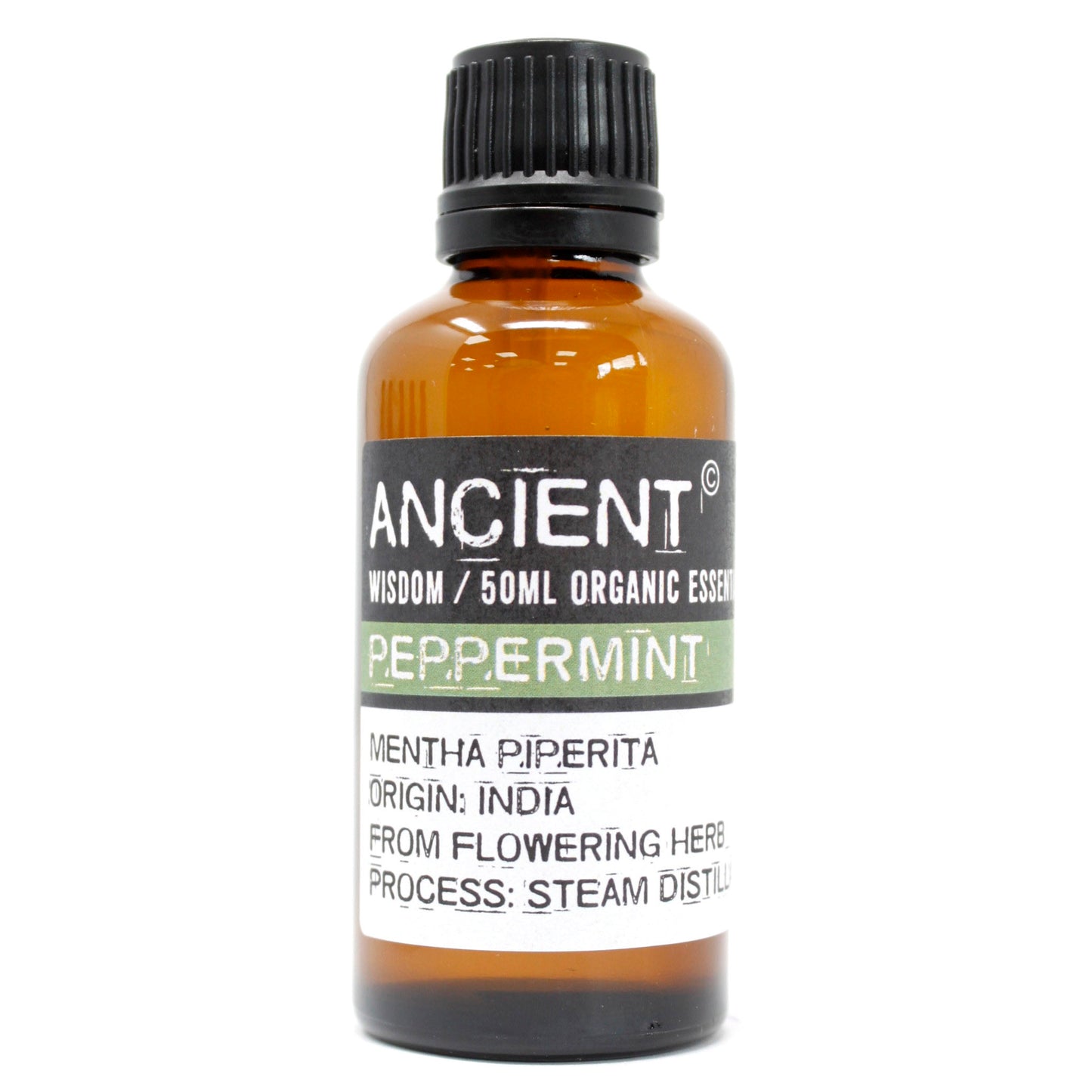 Organic Peppermint Essential Oil 50ml - Starlit Wisdom