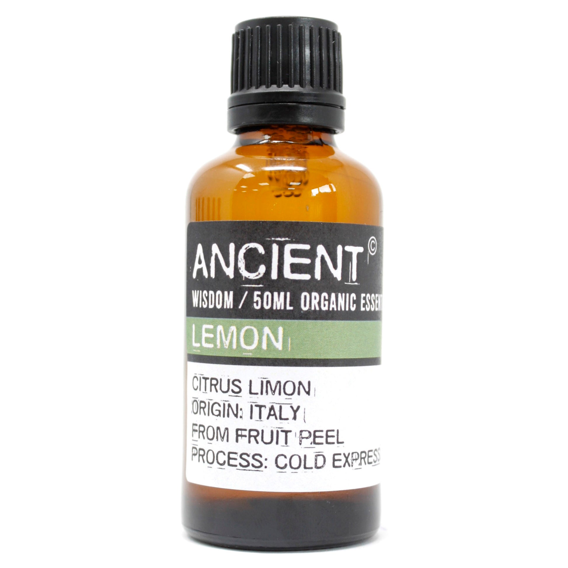 Organic Lemon Essential Oil 50ml - Starlit Wisdom