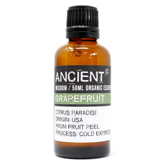 Organic Grapefruit Essential Oil 50ml - Starlit Wisdom