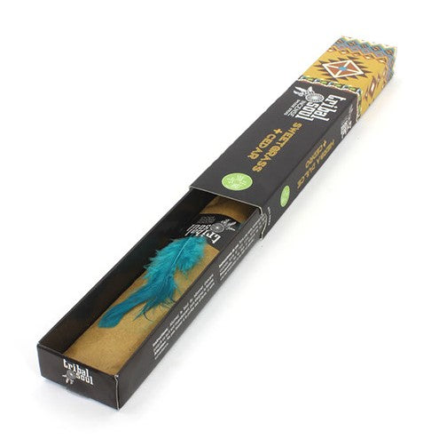 Tribal Soul Incense Sticks- Sweet Grass + Cedar - Starlit Wisdom