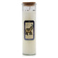 Luck Spell Candle with Black Agate Stones & Liquorice
