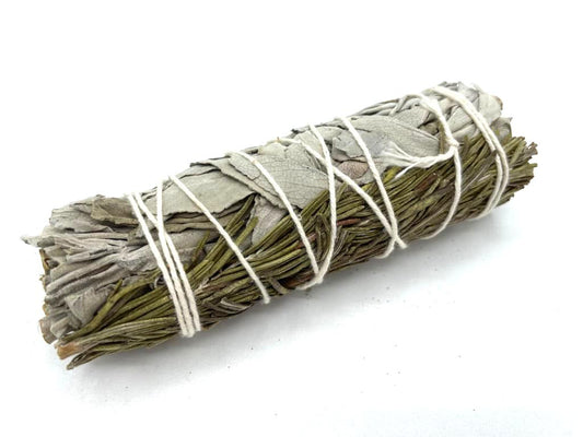 Smudge Stick - White Sage & Rosemary - Starlit Wisdom