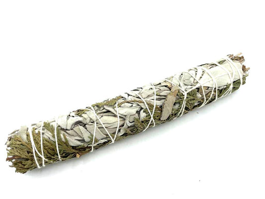 Smudge Stick - White Sage & Cedar 22 cm - Starlit Wisdom