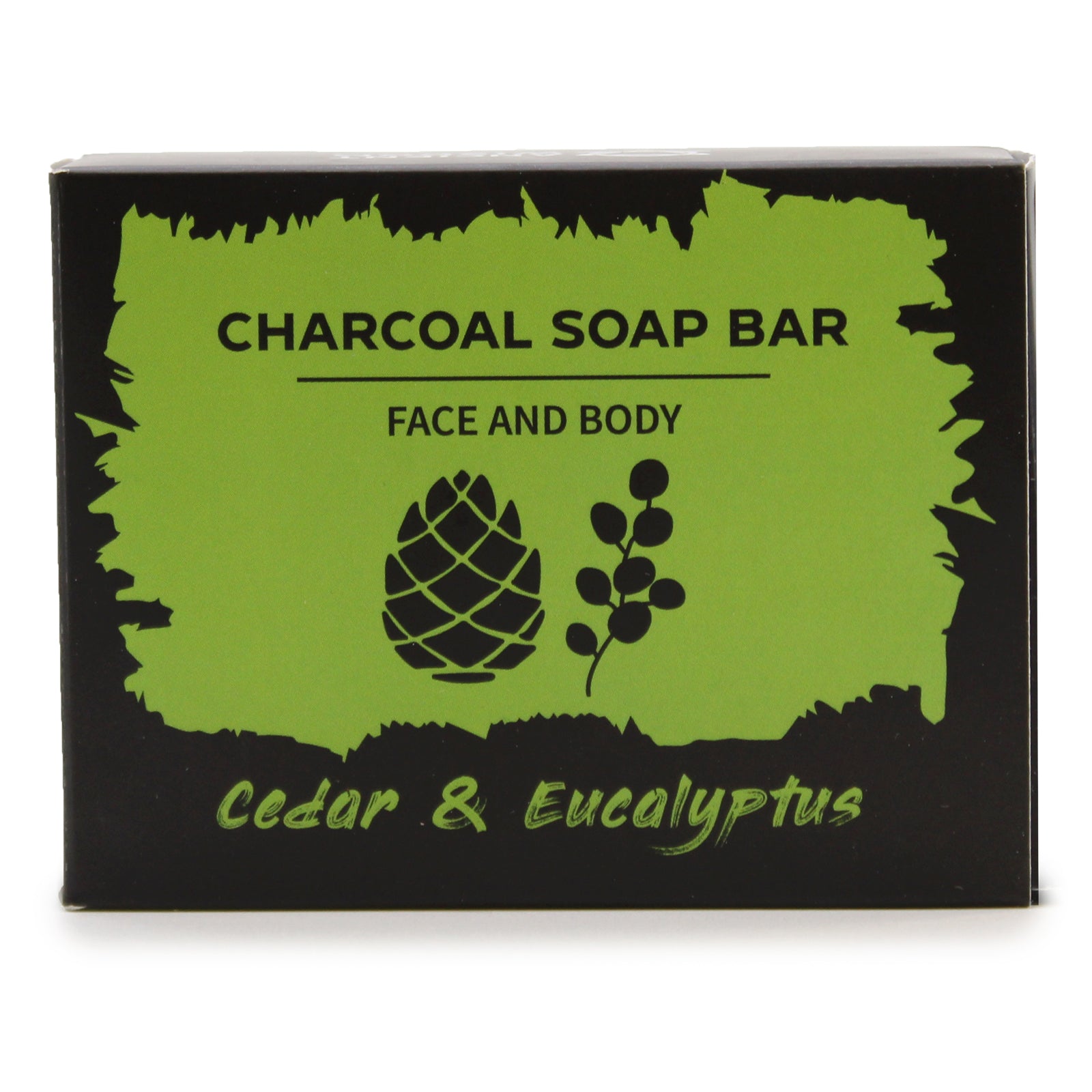 Charcoal Soap 85g - Eucalyptus & Cedarwood - Starlit Wisdom