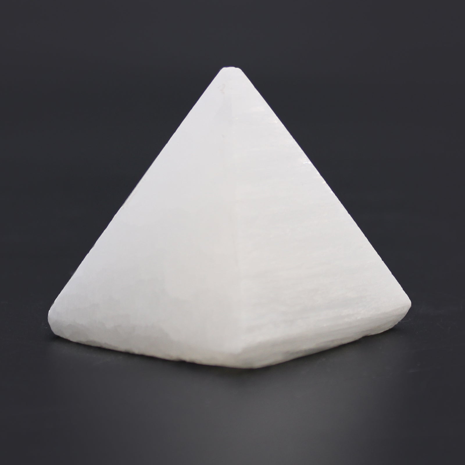 Crystal Selenite Pyramid - 5 cm - Starlit Wisdom