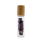 Gemstone Essential Oil Roller Bottle - Amethyst - Starlit Wisdom