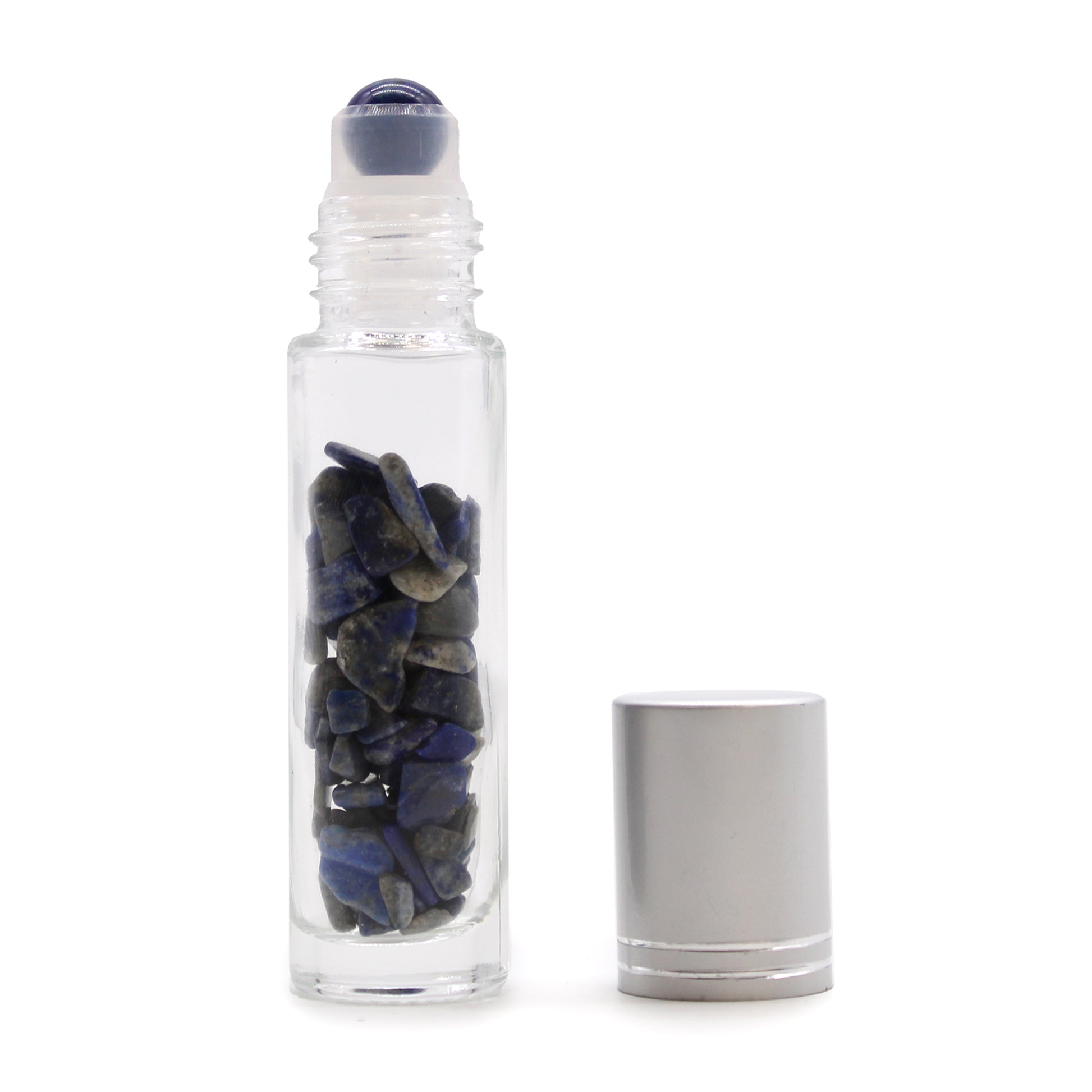 Gemstone Essential Oil Roller Bottle - Sodalite - Starlit Wisdom