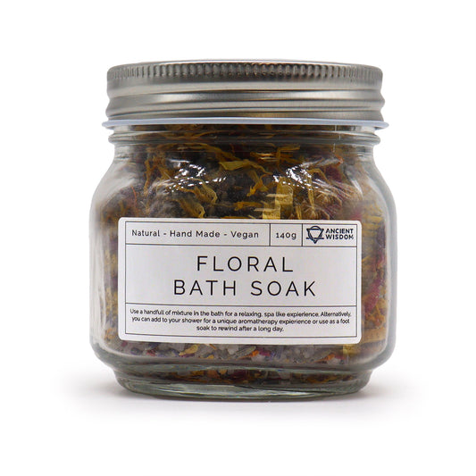 floral bath soak