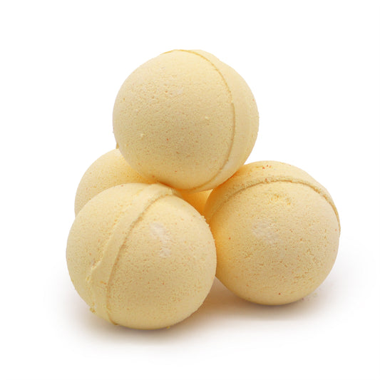 Natural Chamomile & Grapefruit Essential Oils Bath Bomb - Starlit Wisdom