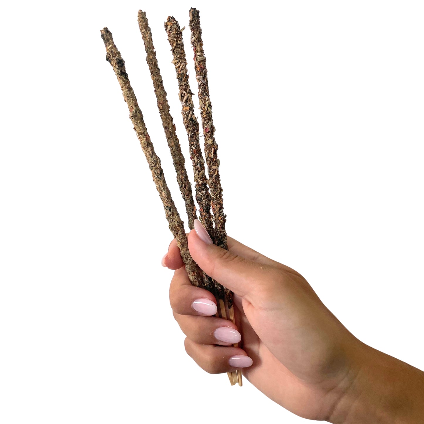 Earth Inspired Smudge Incense - Palo Santo and Rose Sticks - Starlit Wisdom