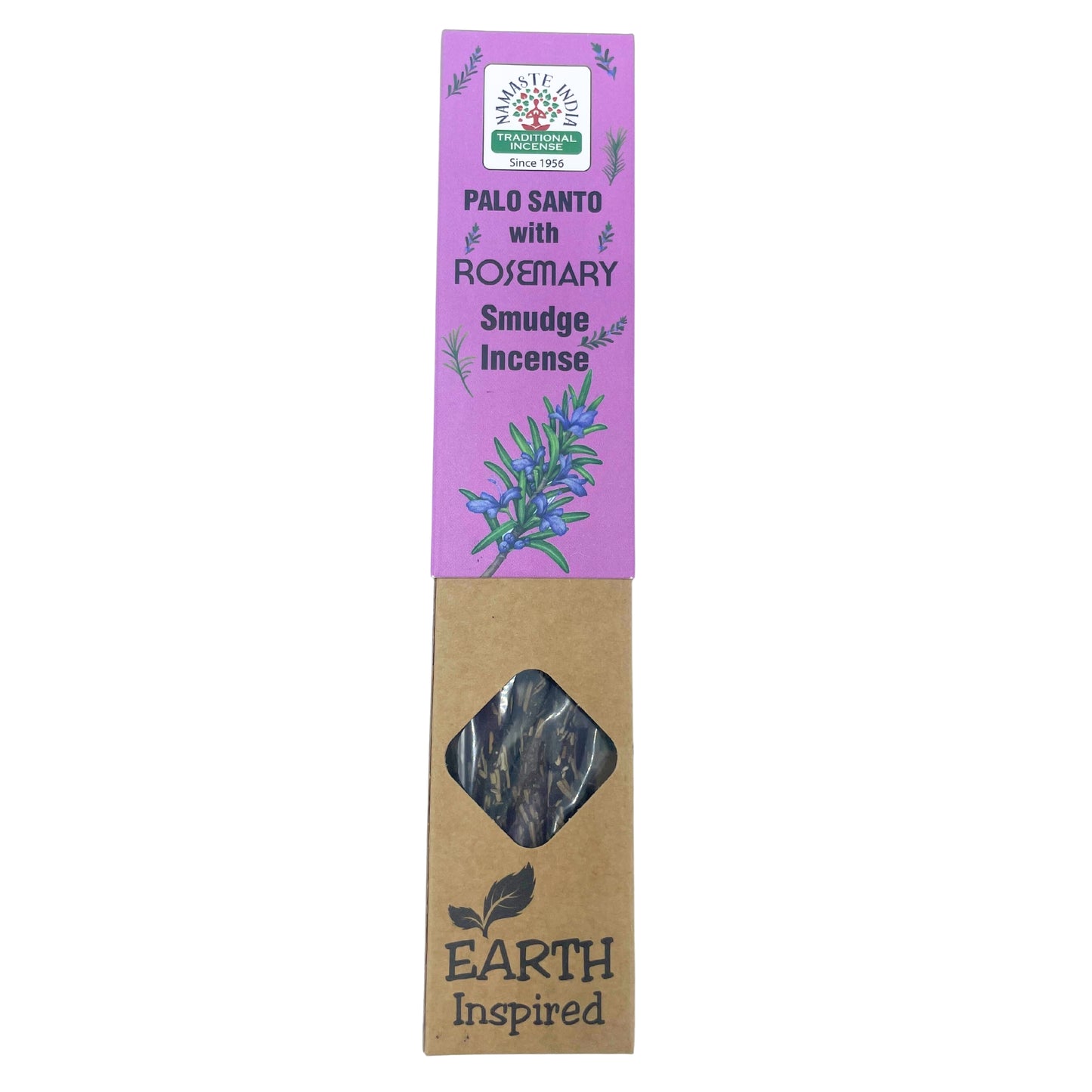 Earth Inspired Smudge Incense - Palo Santo and Rosemary Sticks - Starlit Wisdom