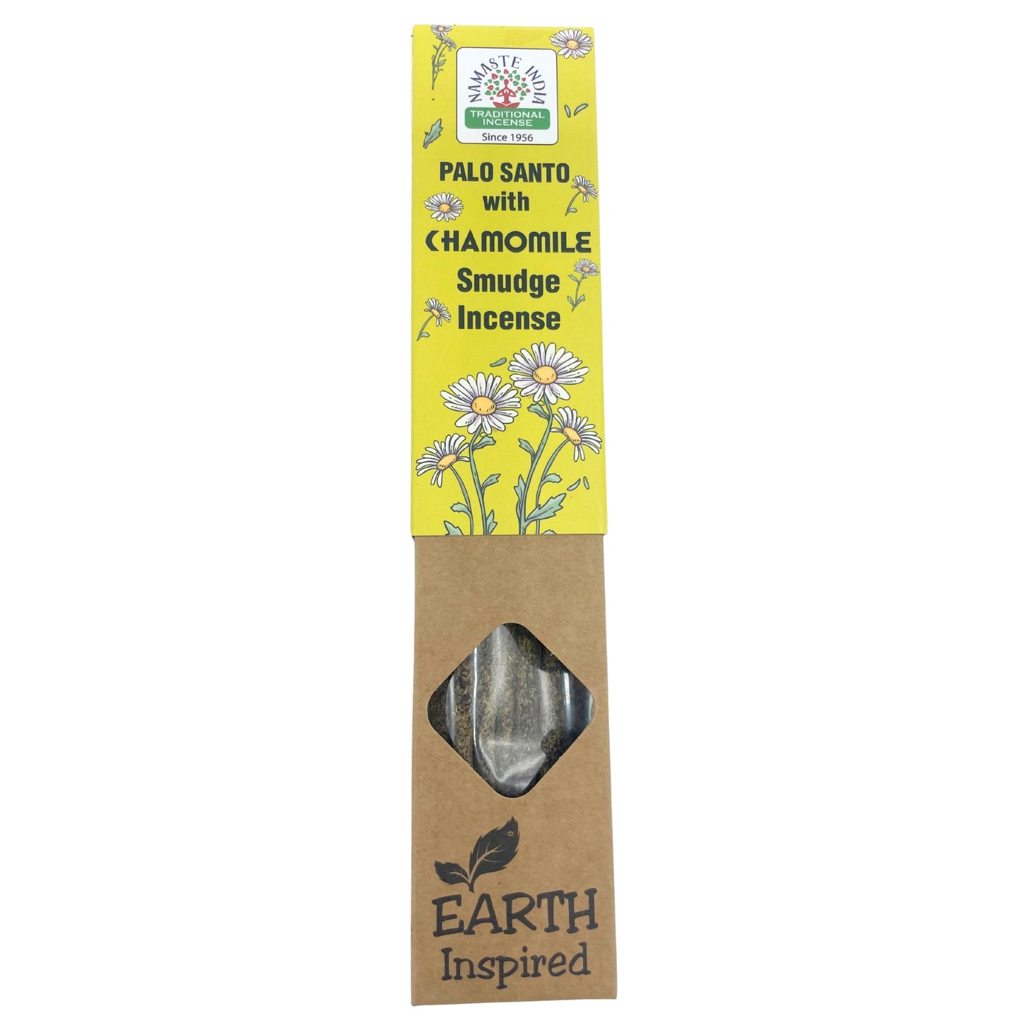 Earth Inspired Smudge Incense - Palo Santo and Chamomile Sticks - Starlit Wisdom