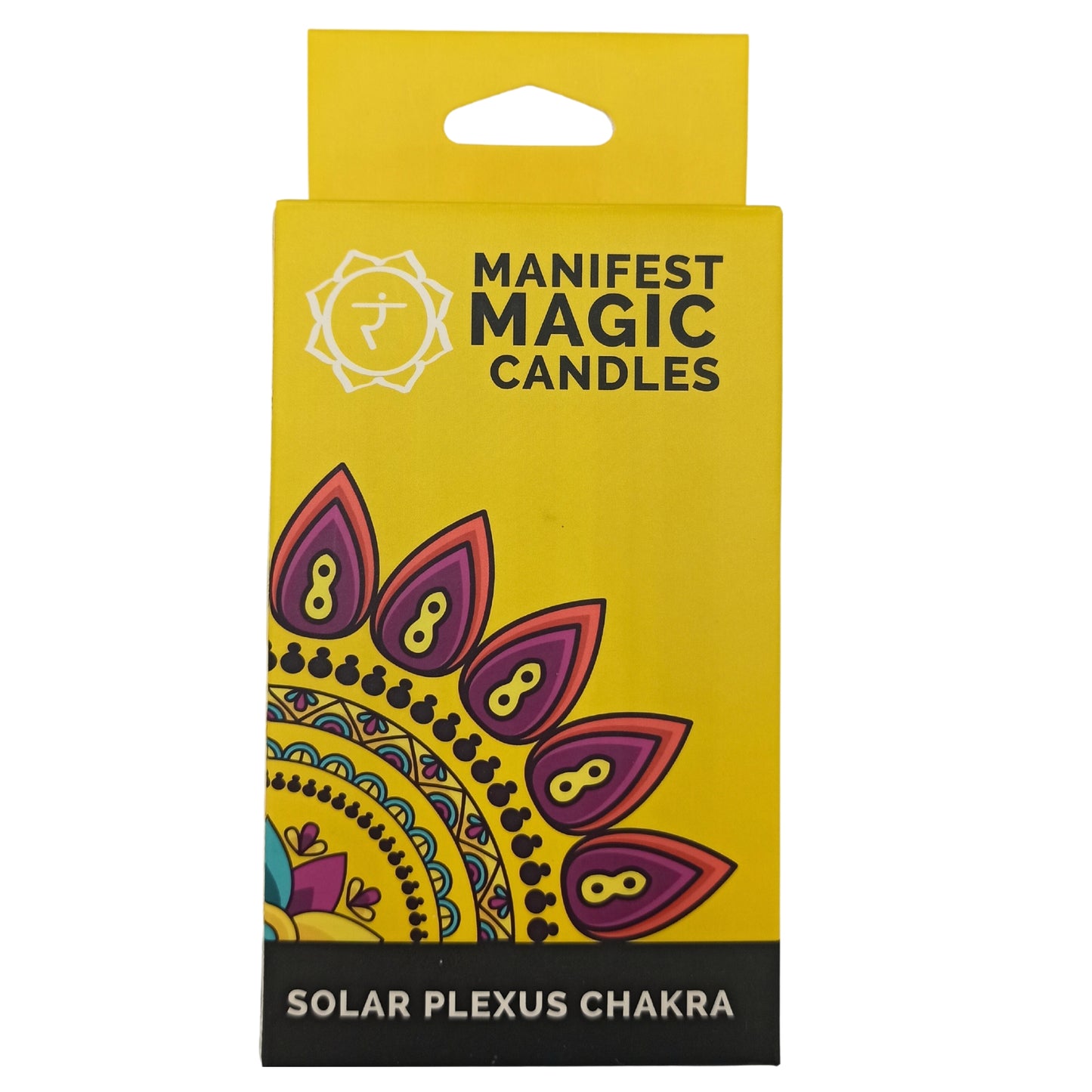 Manifest Magic Candles (pack of 12) - Yellow - Solar Plexus Chakra - Starlit Wisdom