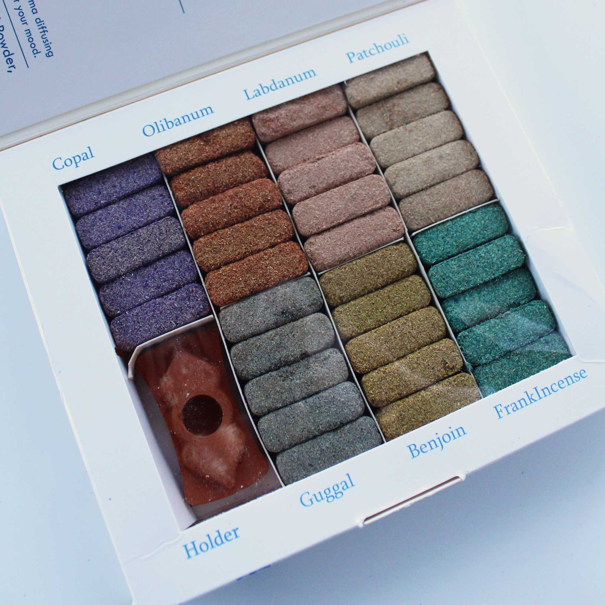 Set of 70 Incense Smudge Bricks and Burner - Wild West - Starlit Wisdom