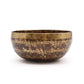 Tibetan singing bowl engraved with mantras