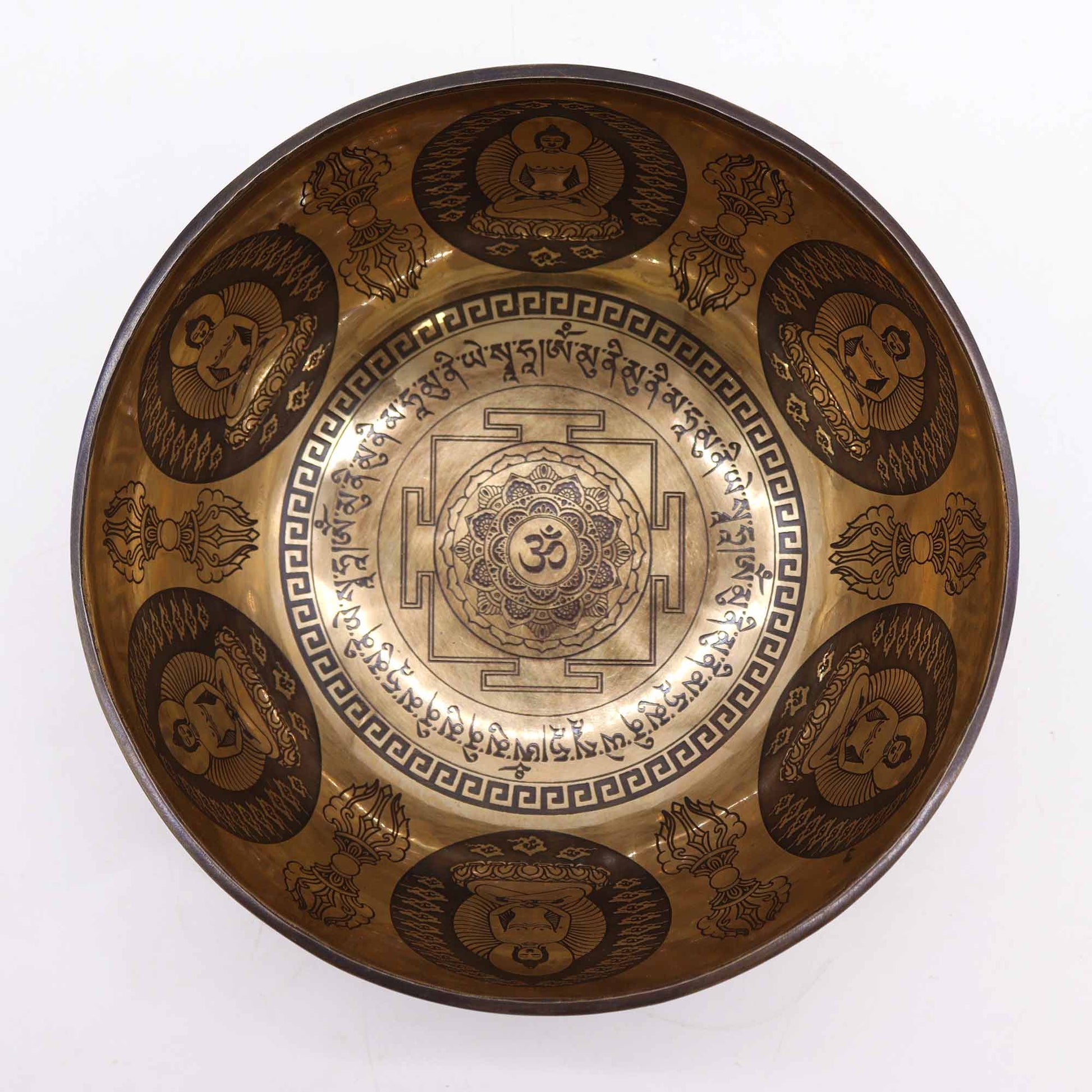 Mantra Mandala Tibetan singing bowl