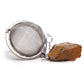 Tigers Eye Crystal Loose Tea Strainer - Energy - Starlit Wisdom